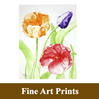 Stand alone Print image of Bright Tulips as a hyperlink to the Fine Art Prints information page