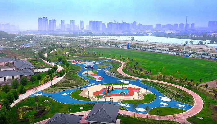 平?jīng)鍪旋堧[濕地工程建設(shè)項(xiàng)目獲綠色建造施工水平二星評(píng)價(jià)