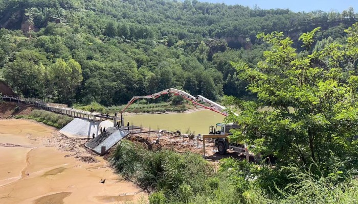 國慶攻堅正當(dāng)時！正寧縣四郎河項目沖刺收尾，奏響生態(tài)治理收官強音