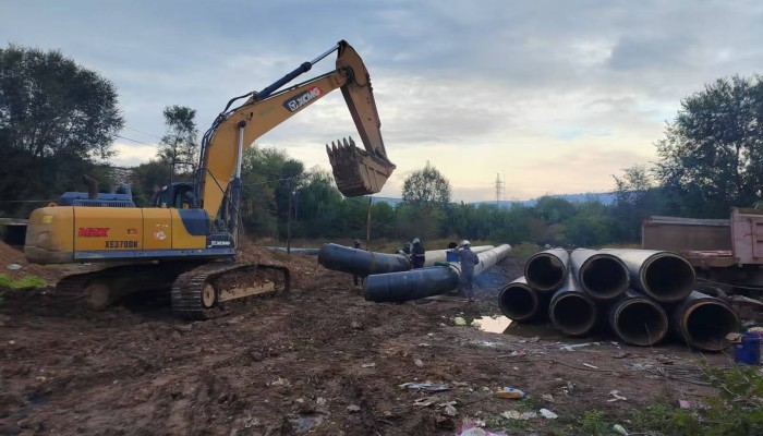 晝夜攻堅保供暖！臨洮縣城北片區(qū)供熱改造項目沖刺最后關(guān)鍵期